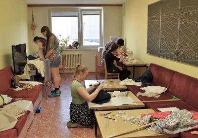 Workshop kroužku šití, 11. Května 2022 